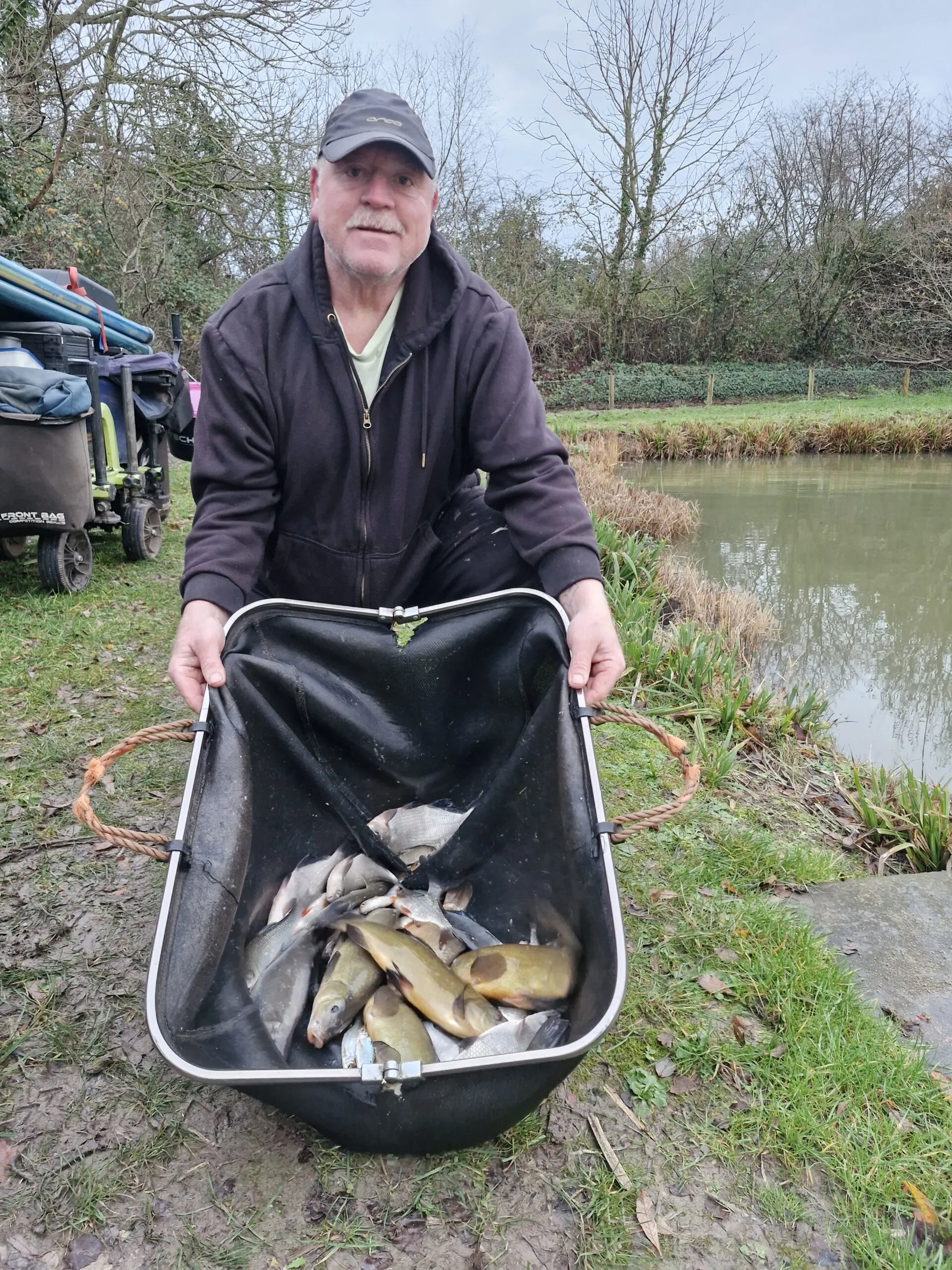 Over 50’s silvers only match Monday 22nd December 2025 Canal Lake 
