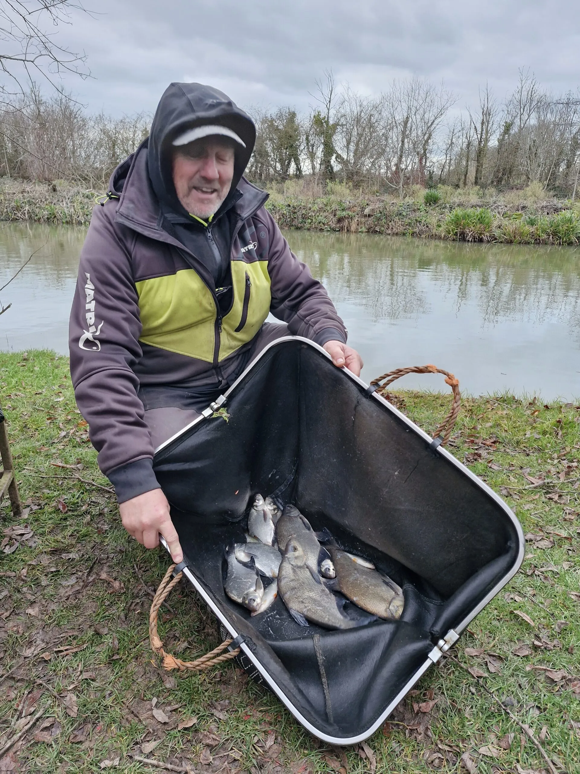 Over 50’s silvers only match Monday 2nd February 2026 Canal Lake 