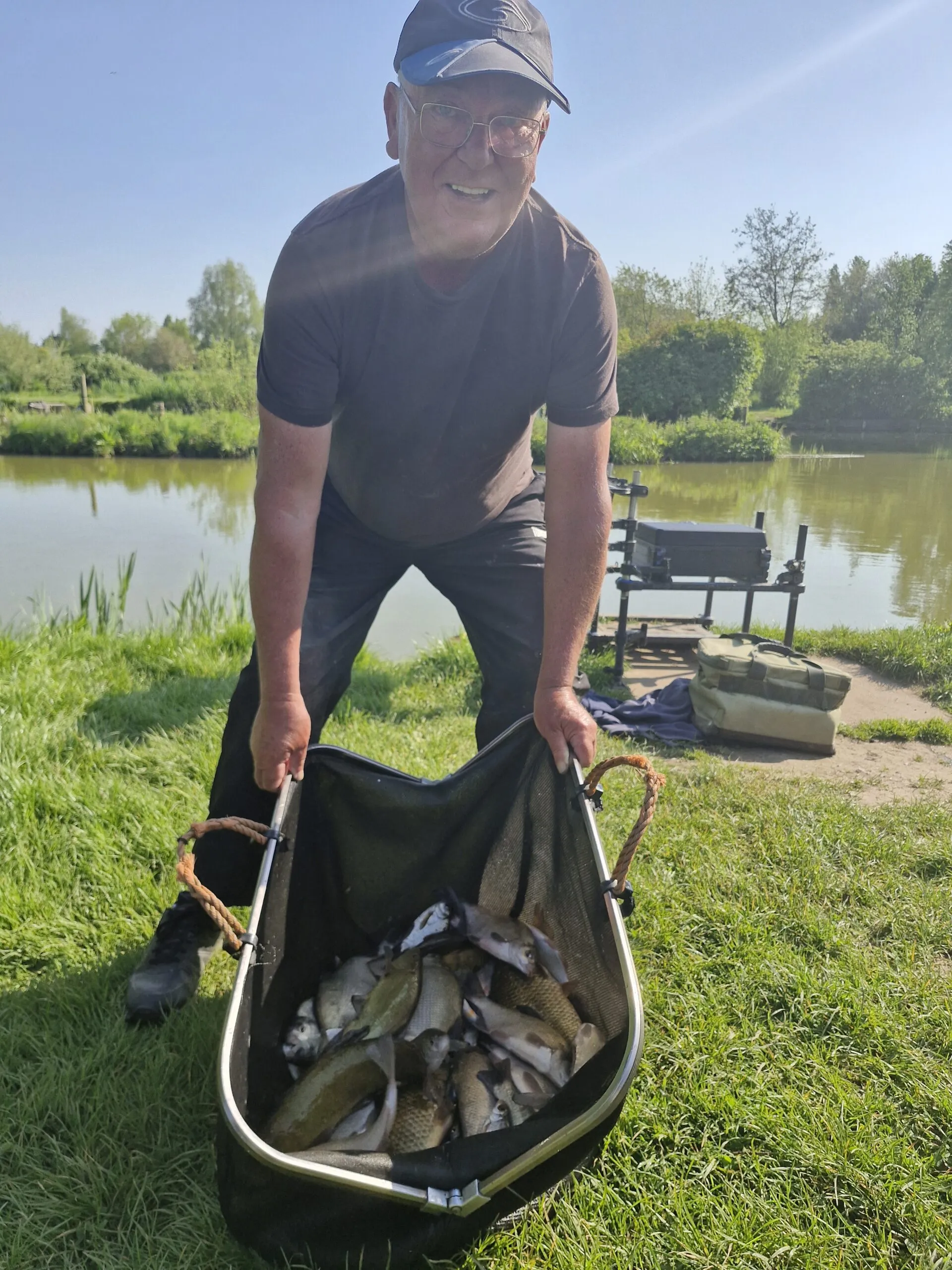 Over 50’s silvers only match Monday 27th April 2026 Canal Lake 